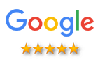 5 Star rated on Google